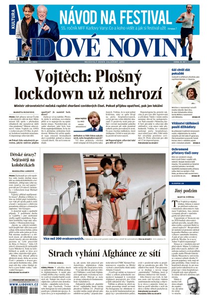 E-magazín LN - 19.8.2021 - MAFRA, a.s.