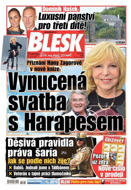 E-magazín Blesk - 19.8.2021 - CZECH NEWS CENTER a. s.