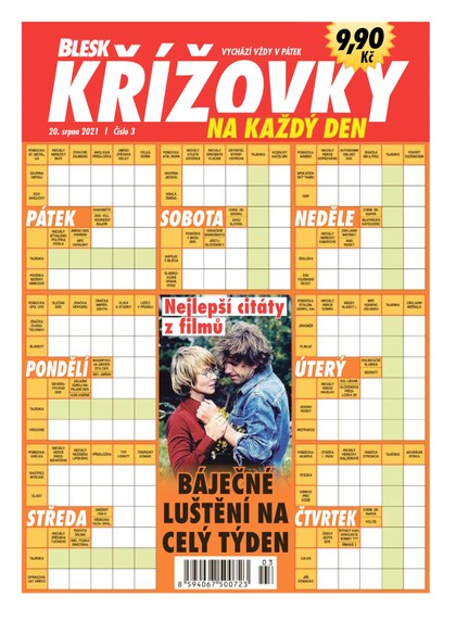 E-magazín Blesk Křížovky na každý den - 03/2021 - CZECH NEWS CENTER a. s.