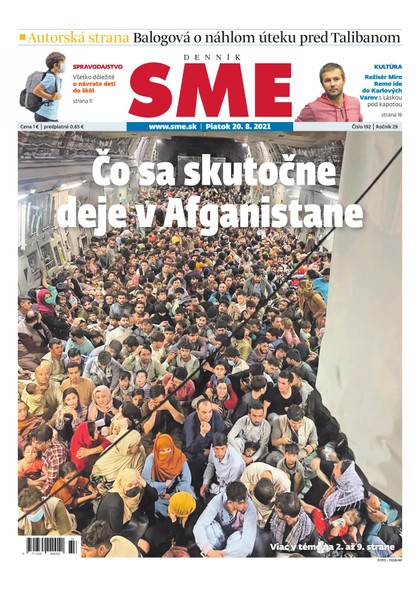E-magazín SME 20-8-2021 - Petit Press, a.s. 