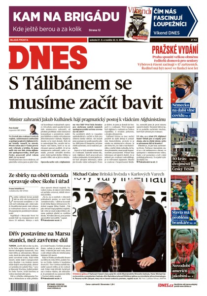 E-magazín MF DNES - 21.8.2021 - MAFRA, a.s.