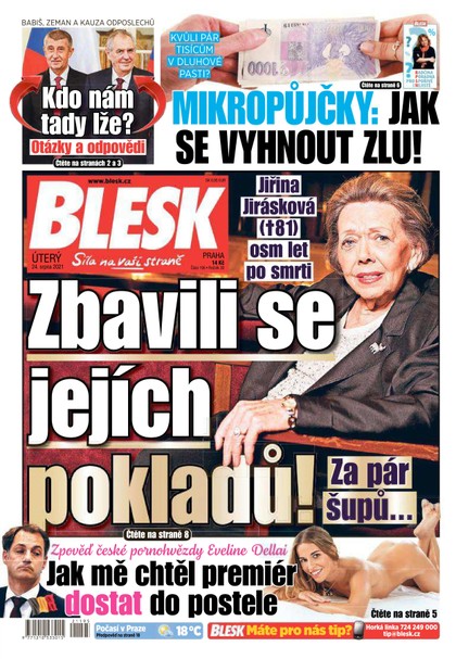 E-magazín Blesk - 24.8.2021 - CZECH NEWS CENTER a. s.
