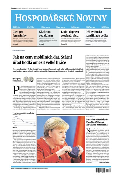 E-magazín HN 165 - 26.8.2021 - Economia, a.s.