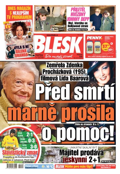 E-magazín Blesk - 27.8.2021 - CZECH NEWS CENTER a. s.