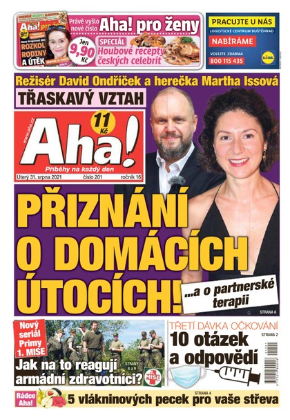 E-magazín AHA! - 31.8.2021 - CZECH NEWS CENTER a. s.