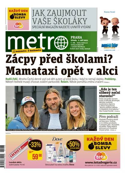 E-magazín METRO - 1.9.2021 - MAFRA, a.s.