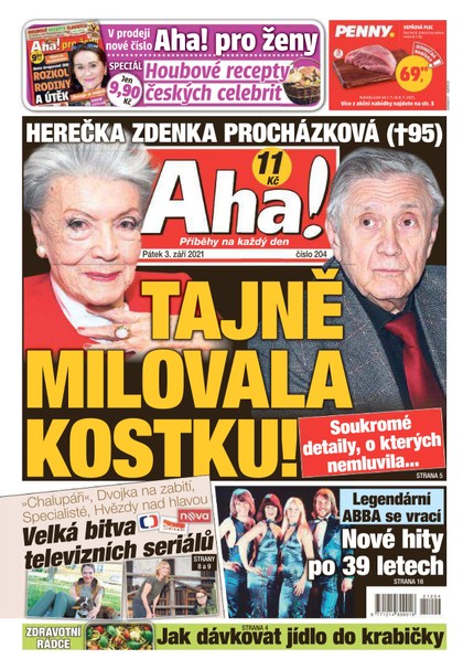 E-magazín AHA! - 3.9.2021 - CZECH NEWS CENTER a. s.