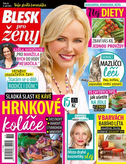 E-magazín Blesk pro ženy - 36/2021 - CZECH NEWS CENTER a. s.