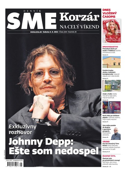 E-magazín SME 4-9-2021 - Petit Press, a.s. 