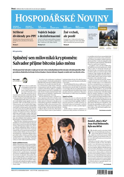 E-magazín HN 173 - 7.9.2021 - Economia, a.s.