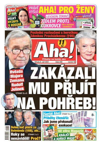 E-magazín AHA! - 8.9.2021 - CZECH NEWS CENTER a. s.