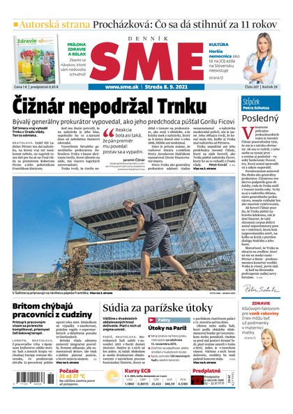 E-magazín SME 8-9-2021 - Petit Press, a.s. 