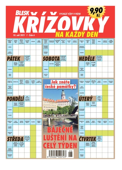 E-magazín Blesk Křížovky na každý den - 06/2021 -  - CZECH NEWS CENTER a. s.