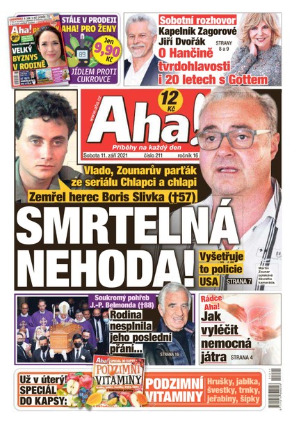 E-magazín AHA! - 11.9.2021 - CZECH NEWS CENTER a. s.