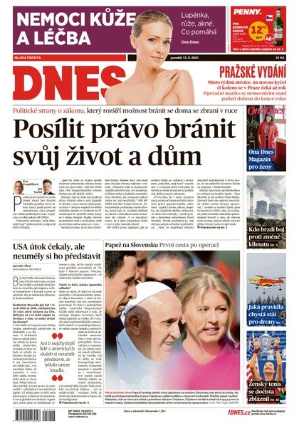 E-magazín MF DNES - 13.9.2021 - MAFRA, a.s.