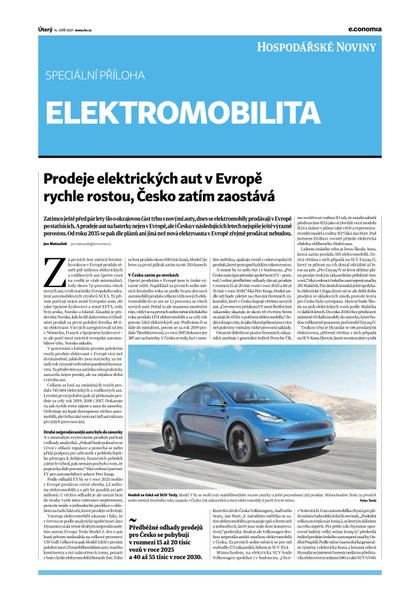 E-magazín HN 178 - 14.9.2021 Elektromobilita - Economia, a.s.
