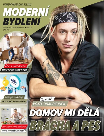 E-magazín Příloha Blesk Moderní bydlení 26/2021 - CZECH NEWS CENTER a. s.