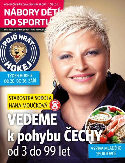 E-magazín Příloha Sport Nábor dětí do sportu 7/2021 - CZECH NEWS CENTER a. s.