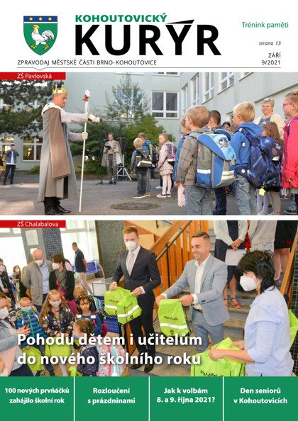 E-magazín Kohoutovický Kurýr - 9/2021 - Městská část Brno Kohoutovice