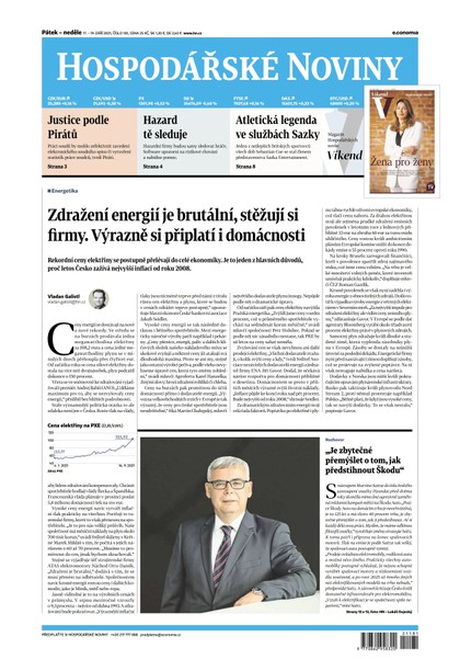 E-magazín HN 181 - 17.9.2021 - Economia, a.s.