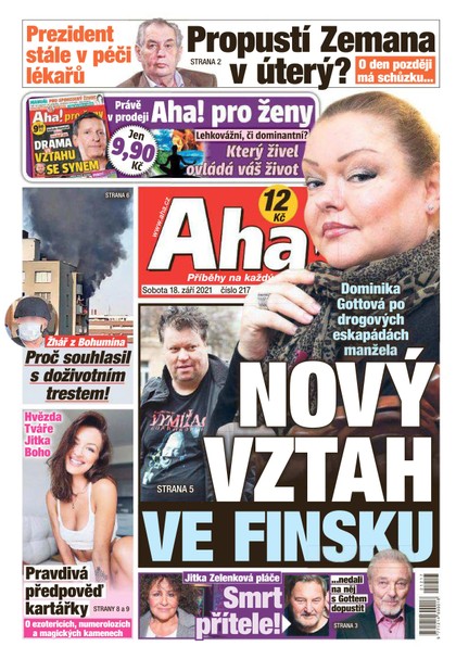 E-magazín AHA! - 18.9.2021 - CZECH NEWS CENTER a. s.