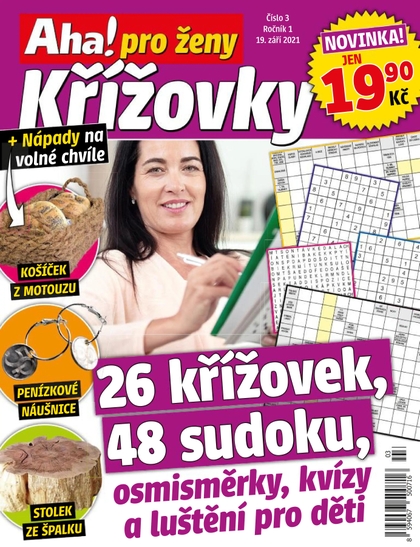 E-magazín AHA! pro ženy Křížovky - 03/2021 - CZECH NEWS CENTER a. s.