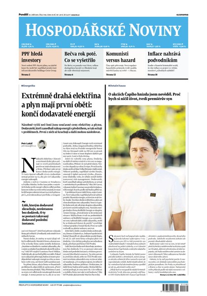 E-magazín HN 182 - 20.09.2021 - Economia, a.s.