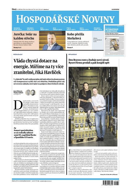 E-magazín HN 183 - 21.9.2021 - Economia, a.s.