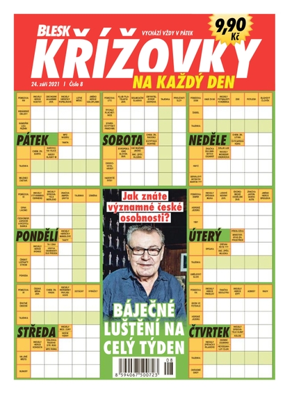 E-magazín Blesk Křížovky na každý den - 08/2021 - CZECH NEWS CENTER a. s.