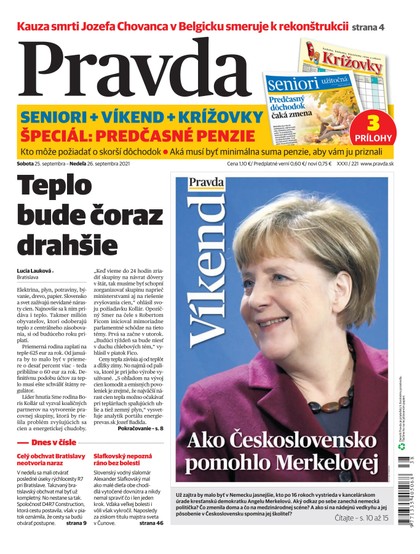 E-magazín Dennik Pravda 25. 9. 2021 - OUR MEDIA SR a. s.