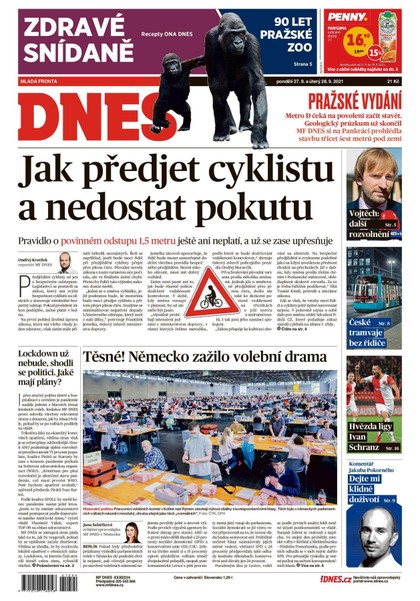 E-magazín MF DNES - 27.9.2021 - MAFRA, a.s.