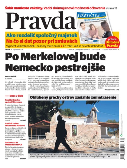 E-magazín Denník Pravda 28. 9. 2021 - OUR MEDIA SR a. s.