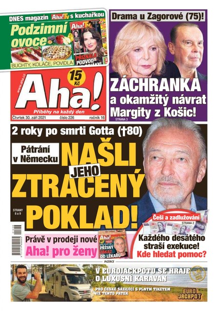 E-magazín AHA! - 30.9.2021 - CZECH NEWS CENTER a. s.