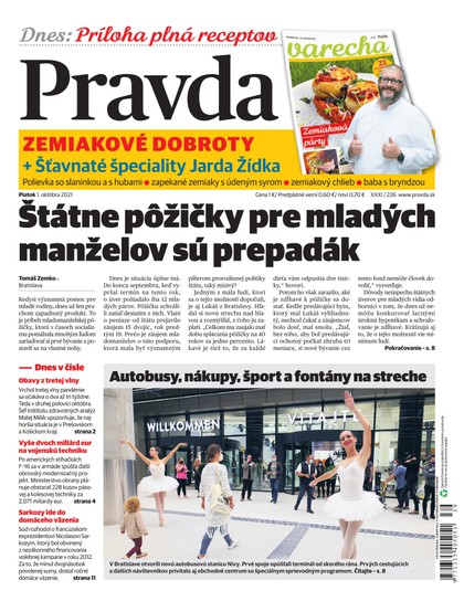 E-magazín Denník Pravda 1. 10. 2021 - OUR MEDIA SR a. s.