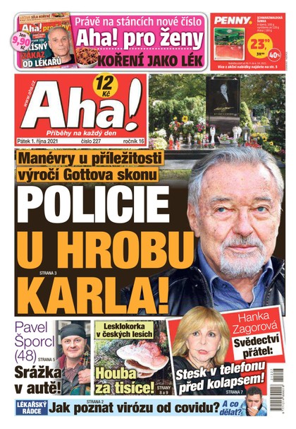 E-magazín AHA! - 1.10.2021 - CZECH NEWS CENTER a. s.