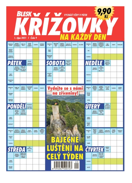 E-magazín Blesk Křížovky na každý den - 09/2021 - CZECH NEWS CENTER a. s.