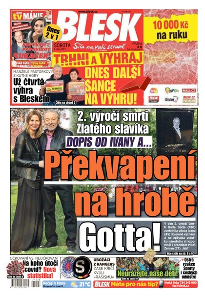 E-magazín Blesk - 2.10.2021 - CZECH NEWS CENTER a. s.