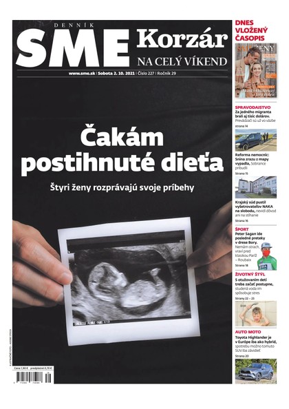 E-magazín SME 2-10-2021 - Petit Press, a.s. 