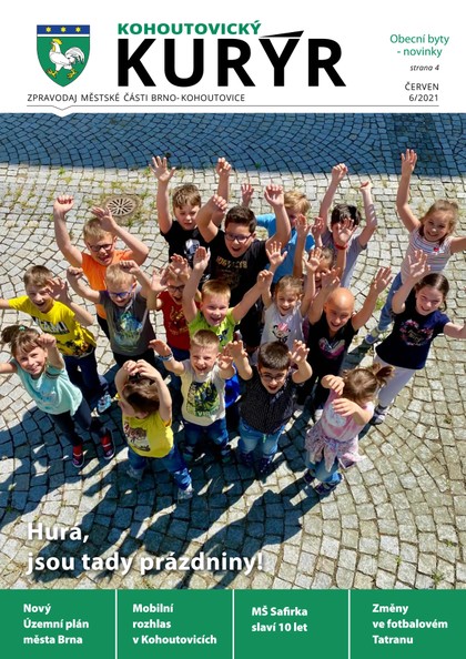 E-magazín Kohoutovický Kurýr - 6/2021 - Městská část Brno Kohoutovice