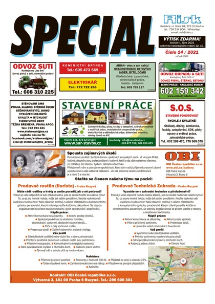 E-magazín Special 14/2021 - Risk