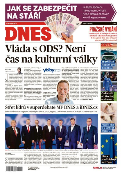 E-magazín MF DNES - 5.10.2021 - MAFRA, a.s.