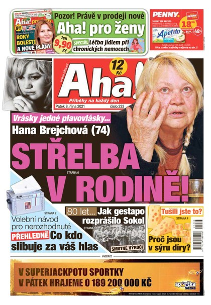 E-magazín AHA! - 8.10.2021 - CZECH NEWS CENTER a. s.