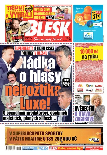 E-magazín Blesk - 8.10.2021 - CZECH NEWS CENTER a. s.
