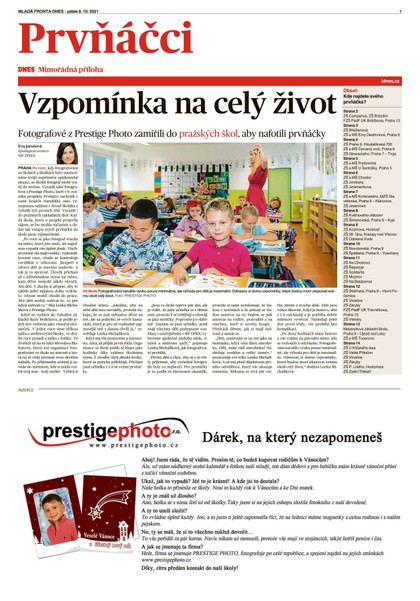 E-magazín MF DNES extra Praha - 8.10.2021 - MAFRA, a.s.