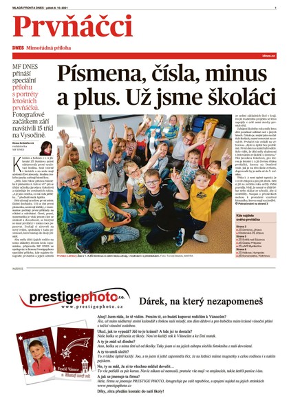 E-magazín MF DNES extra Vysočina - 8.10.2021 - MAFRA, a.s.