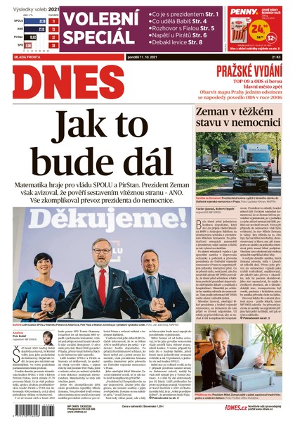E-magazín MF DNES - 11.10.2021 - MAFRA, a.s.
