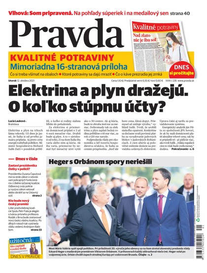 E-magazín Denník Pravda 12. 10. 2021 - OUR MEDIA SR a. s.