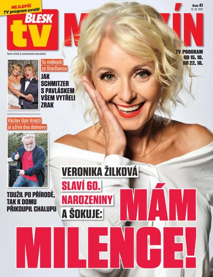 E-magazín Příloha Blesk Tv - 15.10.2021 - CZECH NEWS CENTER a. s.