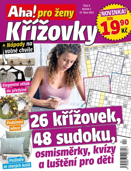 E-magazín AHA! pro ženy Křížovky - 04/2021 - CZECH NEWS CENTER a. s.