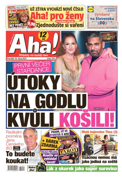 E-magazín AHA! - 18.10.2021 - CZECH NEWS CENTER a. s.